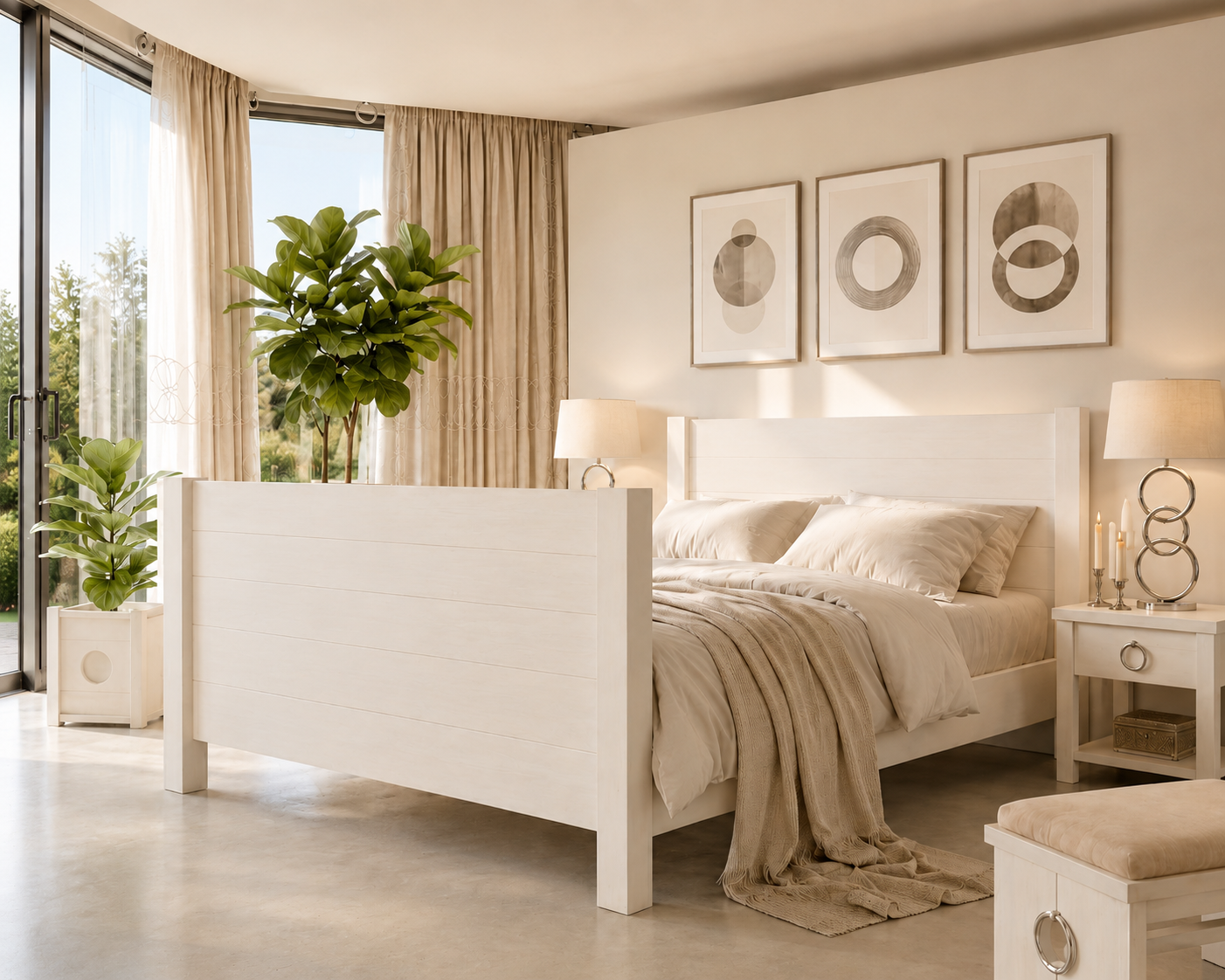 Premium Bed Night Image